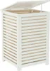 Kondela Müll für Wäsche Basketball - Bambus / weiß / Beige Produktbild-Vorschau 5