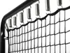 A close-up view of the springs and netting of a rebounder. Podgląd zdjęcia produktu
