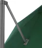 A close-up view of a dark green umbrella canopy and its support structure. Náhled obrázku produktu