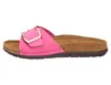 Rohde Damen Pantolette Leder Klettverschluss Memoryfußbett Produktbild-Vorschau 3