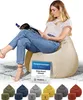Green Bean® 2er Set Indoor Sitzsack "Home Linen" + Hocker Produktbild-Vorschau 3