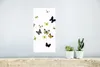 MuchoWow® Poster Schmetterlinge auf weißem Hintergrund Produktbild-Vorschau 5