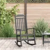 vidaXL Hojdacie kreslo čierne 65 x 84 x 114 cm polyetylén Náhľad obrázku produktu 2