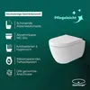Alpenberger Hänge WC Spülrandlos | Toilette mit Bidet Produktbild-Vorschau 5