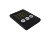 Küchenzeitschalter Magnesc Timer Lcd Schwarz Produktbild-Vorschau 2