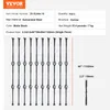 VEVOR kovové zábradlie, 56 x 56 x 1122 mm dekoratívne Náhľad obrázku produktu 7