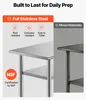 Table de travail VEVOR Gasto 915 x 610 x 864 mm, table en Voir les images du produit 3