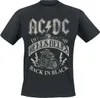 AC/DC T-Shirt Uni Hells Bells 1980 schwarz Band-Merch, Produktbild-Vorschau 1