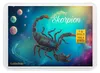 Grußkarte Sternzeichen Skorpion Gold 1g 1 Gramm Motivbox  - Produktbild-Vorschau 1
