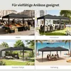 WOLTU Pavillon, mit 6 Seitenwänden, 3x6 Pop Up, wetterfest, Produktbild-Vorschau 9