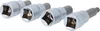 A set of four specialized wheel lug nut sockets, presented on a white background. Voir les images du produit