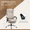 Vinsetto Bürostuhl mit Vibrationsmassage, Ergonomischer Produktbild-Vorschau 4