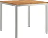 vidaXL Table de salle à manger 90 x 90 x 75 cm en bois Voir les images du produit 1