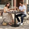 CLP Bistrotisch Freida 70x70 cm quadratisch platzsparend Produktbild-Vorschau 3