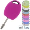 Auto Schlüssel Hülle Silikon Schutz Cover Pink kompatibel Produktbild-Vorschau 2