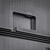 A close-up view of the back of a Samsung TV, showing a port area with a ribbed texture. Produktbild-Vorschau