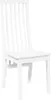 A white wooden chair is shown against a white background. Anteprima dell’immagine prodotto