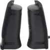 Two black speakers are shown from the side against a white background. Náhled obrázku produktu
