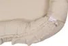 MamaLoes Babynest Soft Baumwolle Ruffle Ecru Design Produktbild-Vorschau 2