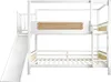 Poschodová posteľ Flieks 90 x 200 cm so šmýkačkou, detská Náhľad obrázku produktu 6