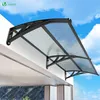 VOUNOT® Vordach für Haustür, 200 x 80 cm Pultbogenvordach Produktbild-Vorschau 7