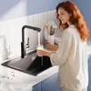 CECIPA Max Küchenarmatur aus schwarzem Edelstahl mit Produktbild-Vorschau 10