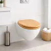 Coperchio per WC Relaxdays, doppia chiusura ammortizzata, Anteprima dell’immagine prodotto 2