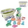 WOOPIE GREEN Sandspielset mit Schiebewagen, 13-teilig – Produktbild-Vorschau 16