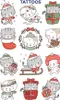 AVERY Zweckform 54154 ZDesign KIDS Tatuaggi di Natale Anteprima dell’immagine prodotto 2