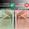 Filzgleiter 300 Stück Schwarz diverse Größen selbstklebend Produktbild-Vorschau 7