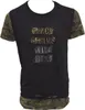 Brandneu Designer T-Shirt CARISMA Schwarz Camouflage Produktbild-Vorschau 1