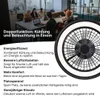 BRILLIANT LED-Deckenleuchte Palmero, mit Ventilator, 40 W, Produktbild-Vorschau 14