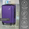 Xonic Design Reisekoffer mit Rollen 360° - ABS Produktbild-Vorschau 2
