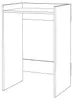 Waschmaschinenschrank FP4 62 cm Wotan Eiche Produktbild-Vorschau 5