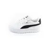 A white Puma sneaker with black accents is shown against a white background. Voir les images du produit