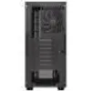 The back view of a black computer case. Anteprima dell’immagine prodotto