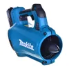 A blue and black Makita cordless leaf blower is shown against a white background. Náhľad obrázku produktu