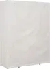 vidaXL Armadio bianco 135 x 40 x 170 cm tessuto Anteprima dell’immagine prodotto 3