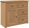 A wooden sideboard with drawers and a cabinet. Náhľad obrázku produktu