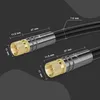 Anténní kabel Koaxiální kabel 50 m černý 4K UHD 2x F Náhled obrázku produktu 3