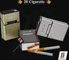 Portasigarette o portasigarette con accendino elettronico Anteprima dell’immagine prodotto 1