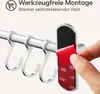Hakenleiste für Küchenutensilien mit 8 Haken - Ohne Bohren Produktbild-Vorschau 3