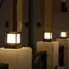 Solarlampe Pfosten Lampe Zaunbeleuchtung Pfostenleuchte Produktbild-Vorschau 7