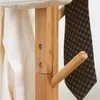 HOMCOM Garderobenständer aus Bambus, Jackenständer, Produktbild-Vorschau 7