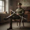 Szabla Polska Oficerska WZ 1921 "Honor i Ojczyzna” z pochwą Podgląd zdjęcia produktu 6