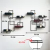 DanDiBo Weinregal Metall Schwarz Black Line Flaschenständer Produktbild-Vorschau 2