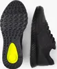 A top-down view of the sole of a black shoe and a side view of the same black shoe, both on a white background. Náhled obrázku produktu