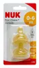 A product package for NUK First Choice+ Anti-Colic Teats. Produktbild-Vorschau