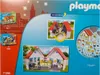 The image shows the packaging of a Playmobil toy set, featuring illustrations of the product and its contents. Produktbild-Vorschau