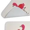 Mr. & Mrs. Panda Badteppich Flamingo Yoga - Weiß - Produktbild-Vorschau 5